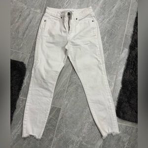 Loft White Skinny Jeans